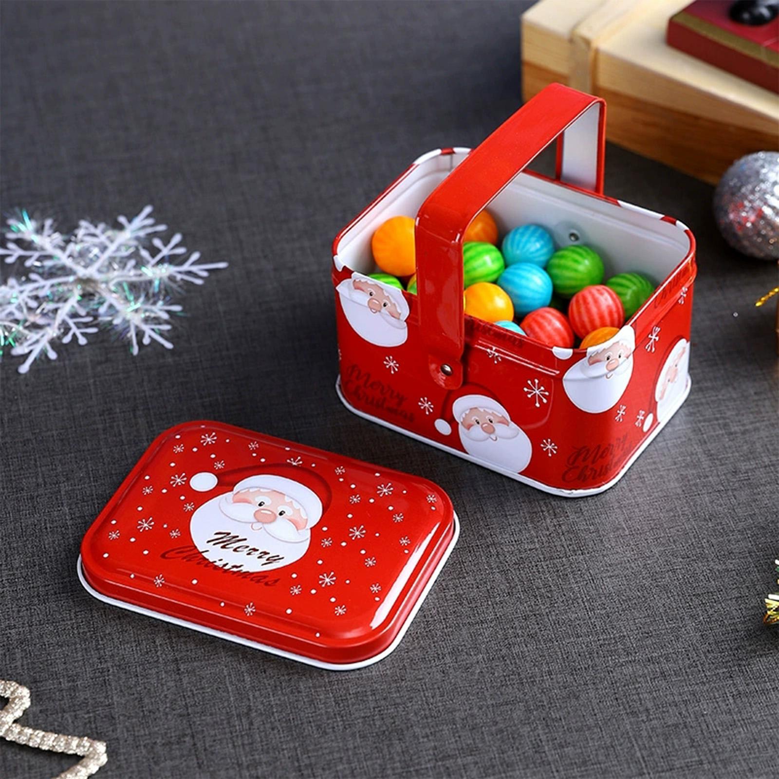 Boîtes à biscuits de Noël en m - Tin Container Lid avis et prix